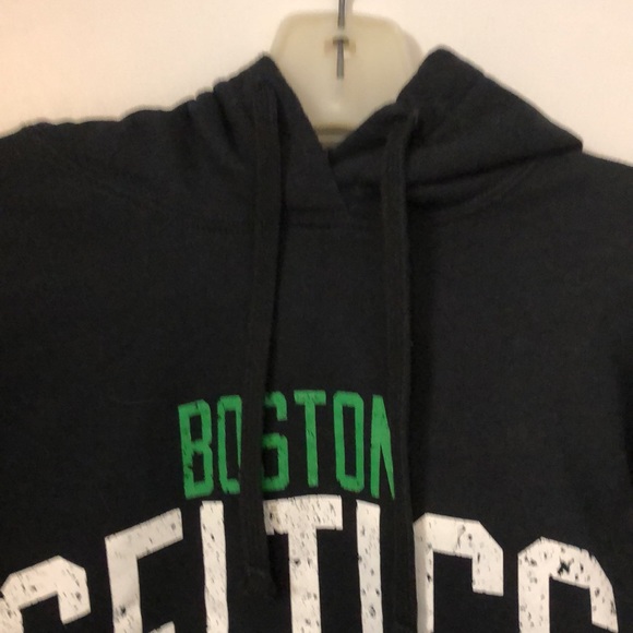 Boston Celtics Hooded Sweatshirt XL Black BrandNew - Picture 3 of 5